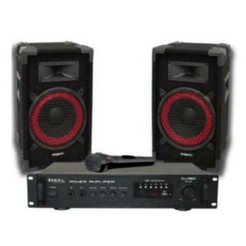 Ibiza dj150 disco sound karaoke set usb,microfoon beschikbaar voor biedingen