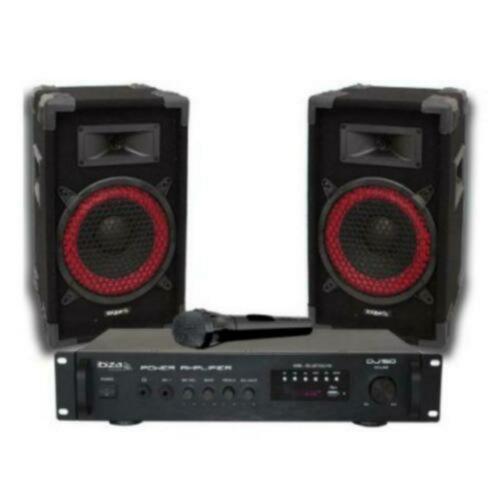 Ibiza dj150 disco sound karaoke set usb,microfoon, Audio, Tv en Foto, Karaoke-apparatuur, Nieuw, Ophalen of Verzenden