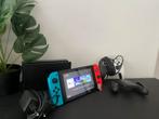 Nintendo Switch + Dock + 128 GB + Manette – Excellent état, Ophalen of Verzenden, Zo goed als nieuw