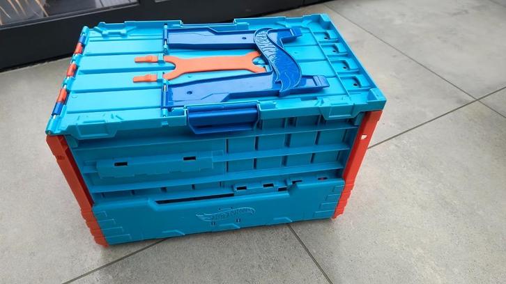 Hot Wheels FTH77 Builder Race Cate Connectable Track Kit, Kinderen en Baby's, Speelgoed | Racebanen, Gebruikt, Racebaan, Handmatig