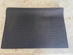 Placemats lederlook 6 Stuks, Ophalen of Verzenden, Zo goed als nieuw, Bruin, Placemat