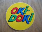 Vintage Sticker Oki-Doki, Enlèvement ou Envoi, Neuf, Magasin ou Supermarché