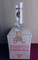 Set van 6 Primus Haacht Bierglazen, Verzamelen, Ophalen, Nieuw, Bierglas