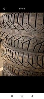 4 pneus hiver KLEBBER sur jantes     195 60 R15, Ophalen, 15 inch, Winterbanden, Band(en)