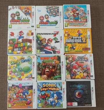 Nintendo 3DS games beschikbaar voor biedingen