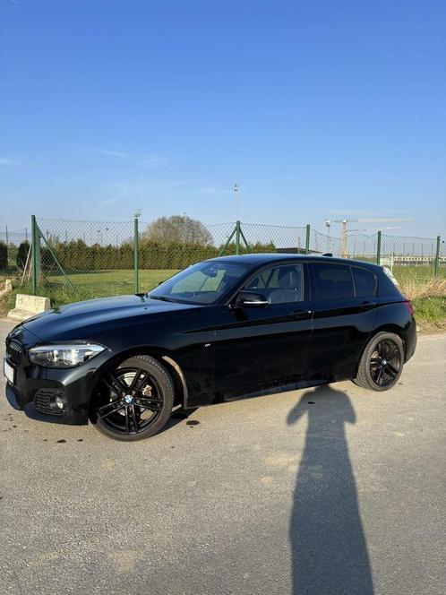 118i SHADOW LINE AUTOMATISCHE EDITIE, Auto's, BMW, Particulier, 1 Reeks, Zetelverwarming, Automaat, Zwart, Zwart, Leder, Ophalen