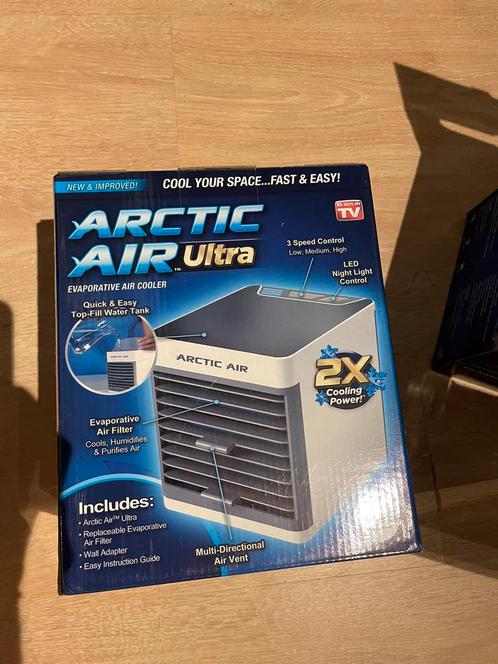 Tafel airco: Artic Air Ultra, Electroménager, Climatiseurs, Comme neuf, Ventilateur de Table ou au Sol, Refroidissement et Déshumidification