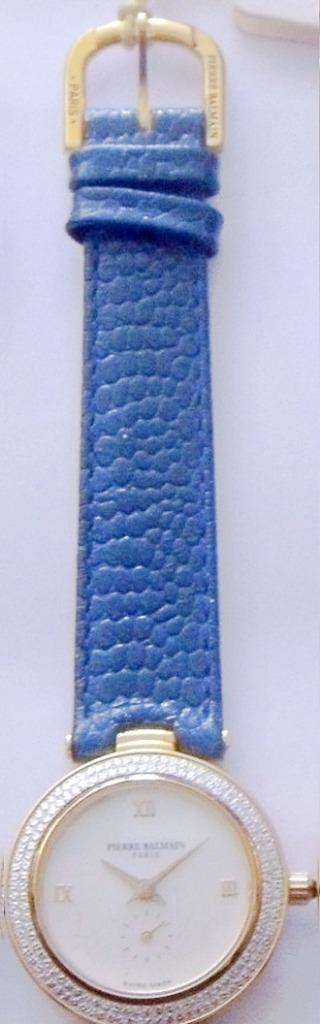 Montre dame Balmain, cadran blanc nacré diamants plaqué or, Verzamelen, Overige Verzamelen, Nieuw, Ophalen of Verzenden