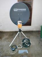Schotelantenne met staander en compleet toebehoren, Audio, Tv en Foto, Schotelantennes, Ophalen, Zo goed als nieuw, (Schotel)antenne