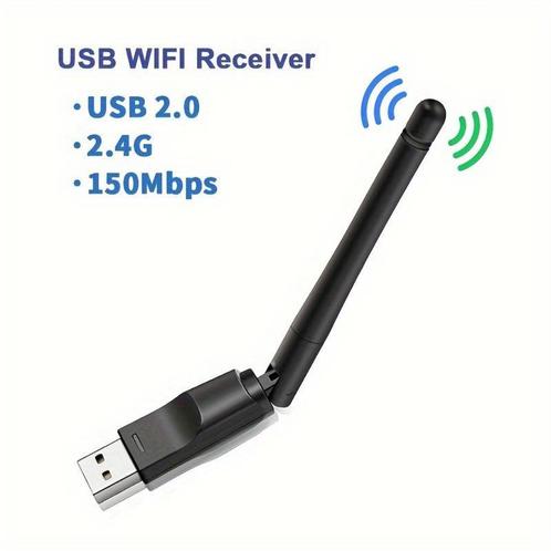 Mini Adaptateur WiFi USB 150Mbps, Informatique & Logiciels, Amplificateurs wifi, Neuf, Enlèvement