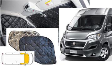 Fiat Ducato X290 Camper raamisolatie 3 delige set Black beschikbaar voor biedingen