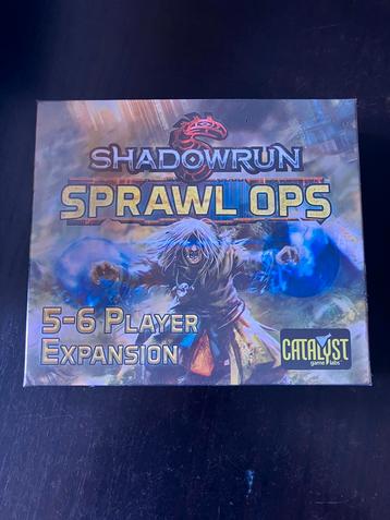 Shadowrun - Sprawl Ops expansion beschikbaar voor biedingen