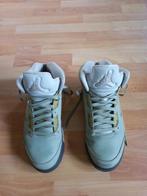Nike air jordan 5 retro jade horizon maat  42,5, Comme neuf, Baskets, Enlèvement, Autres couleurs