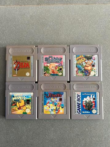 6 Game Boy games in goede staat beschikbaar voor biedingen