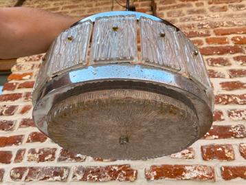 Lustre vintage années 70 à rafraîchir  beschikbaar voor biedingen