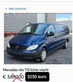 Mercedes vito 113 lichte vracht, Mercedes-Benz, Particulier, Te koop, 2200 cc