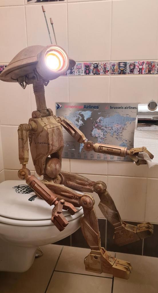 Pit Droid Star Wars/Mandalorian — LED — 110cm 1:1, Verzamelen, Film en Tv, Ophalen of Verzenden