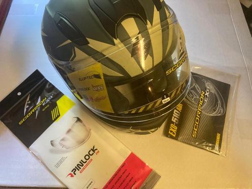 Motor helm (s) Scorpion exo-510 air met pinlock - ongebruikt, Motoren, Kleding | Motorhelmen, Dames, Heren, Integraalhelm, S, Overige merken