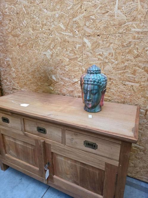 Prachtig boeddha hoofd  (beeld),eyecatcher 30cm hoog, Huis en Inrichting, Woonaccessoires | Boeddhabeelden, Zo goed als nieuw