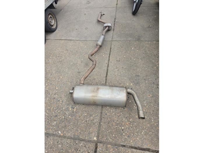 Uitlaat (compleet) van een BMW 3-Serie, Auto-onderdelen, Uitlaatsystemen, BMW, Gebruikt, 3 maanden garantie