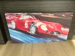 Oldtimer maserati schilderij, Antiek en Kunst, Ophalen
