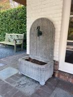 Blauwe steen waterpartij natuurstenen wandfontein, Ophalen, Zo goed als nieuw