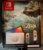 Nintendo switch Oled Zelda Edition incl screenprotector, Games en Spelcomputers, Spelcomputers | Nintendo Switch, Ophalen, Zo goed als nieuw