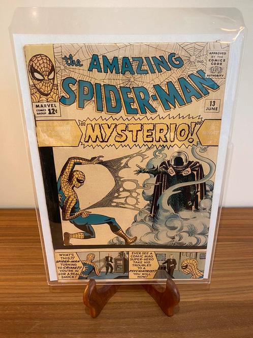 The Amazing Spider-Man #13 (1st app Mysterio) 1964, Boeken, Strips | Comics, Gelezen, Eén comic, Amerika, Ophalen of Verzenden