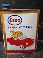 Vintage olieblik ESSO Extra Motor Oil, Ophalen of Verzenden, Zo goed als nieuw