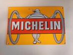 Panneau Michelin en émail, Enlèvement ou Envoi, Panneau publicitaire