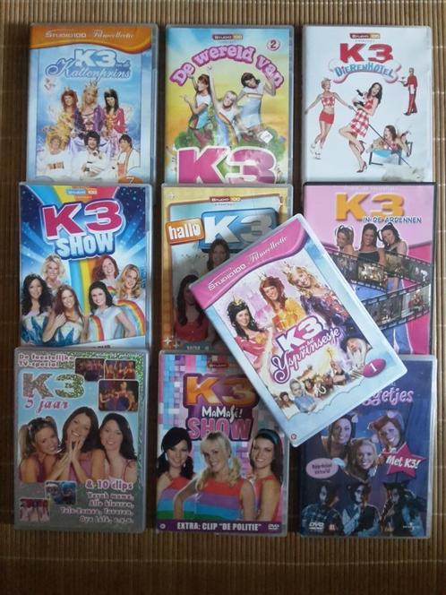 10 Dvd’s van K3 shows, als nieuw / in prima staat, CD & DVD, DVD | Enfants & Jeunesse, Comme neuf, Film, Tous les âges, Enlèvement ou Envoi