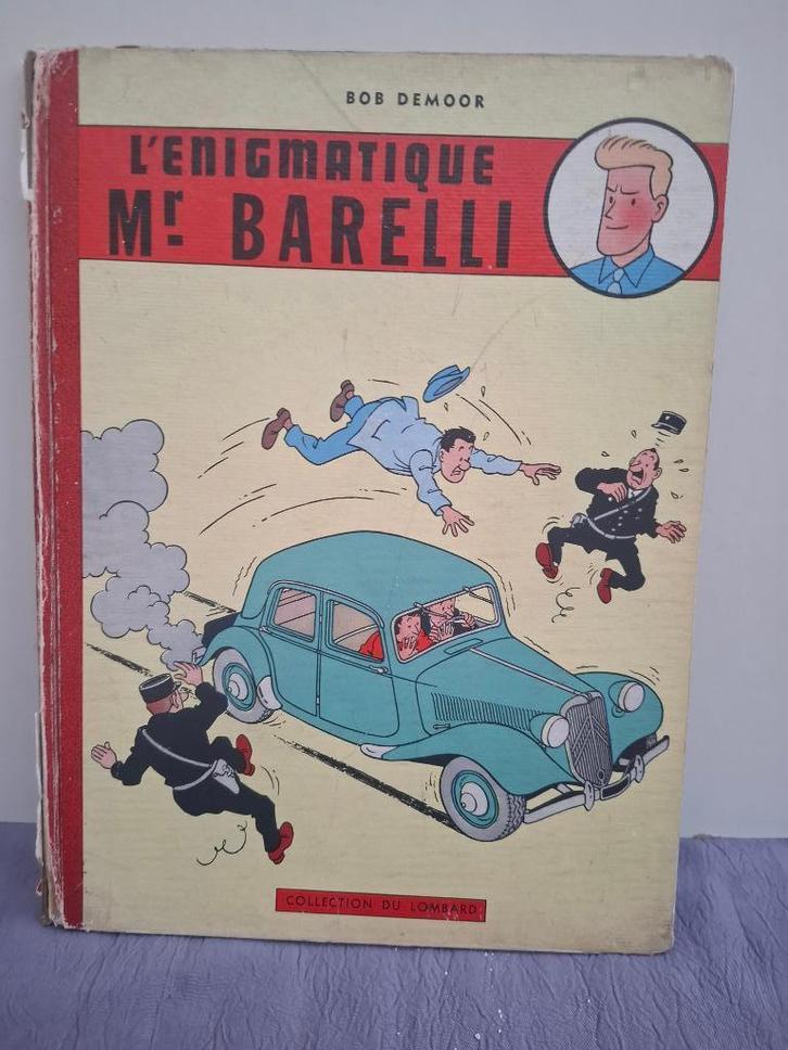 De ENIGMATISCHE MR BARELLI EO, Belgisch Lombard DEMOOR 1956, Boeken, Stripverhalen, Ophalen of Verzenden