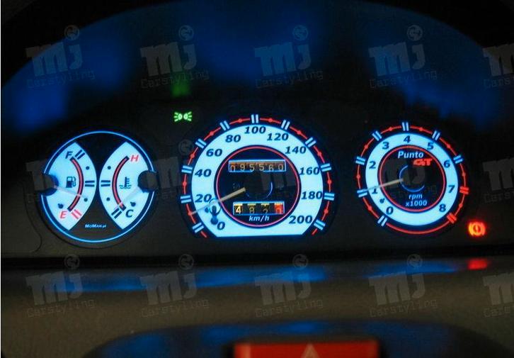 Fiat Punto - Indiglo Tellerplaten, Autos : Divers, Tuning & Styling, Enlèvement ou Envoi