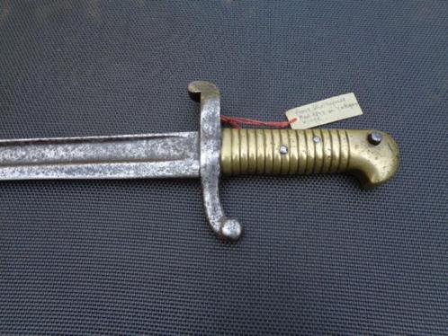 Franse zwaard bajonet M1842 Yataghan, Verzamelen, Militaria | Algemeen, Landmacht, Zwaard of Sabel, Ophalen of Verzenden