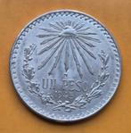 Mexico.  1 Peso.  1945, Postzegels en Munten, Munten | Amerika, Ophalen of Verzenden, Noord-Amerika, Losse munt, Zilver