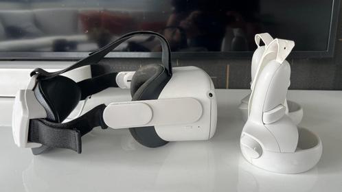 Meta Quest 2 VR bril, Games en Spelcomputers, Virtual Reality, Gebruikt, Overige platformen, VR-bril, Ophalen