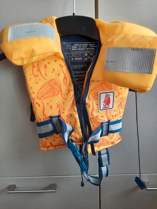 Reddingsvest, kind 0 tot 15 kilo, nieuw, Watersport en Boten, Watersportkleding, Nieuw, Reddingsvest of Zwemvest, Kind, Ophalen of Verzenden