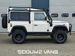 Land Rover Defender 90 Ledbar Grijs Kenteken Youngtimer 3500, Auto's, Land Rover, Euro 2, Gebruikt, Zwart, 2495 cc