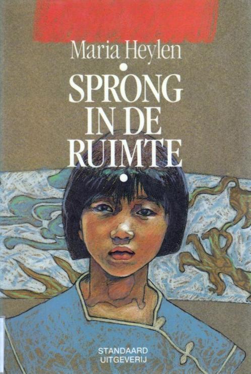 Sprong in de ruimte - Maria Heylen, Boeken, Kinderboeken | Jeugd | 13 jaar en ouder, Gelezen, Ophalen of Verzenden