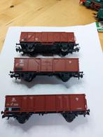 Marklin Ho set van 3 Belgische NMBS-wagens, Wisselstroom, Ophalen of Verzenden, Analoog, Märklin
