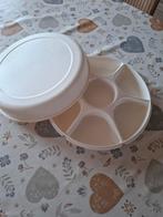 Grote Serveer schaal Tupperware, Ophalen of Verzenden, Gebruikt, Wit, Schaal