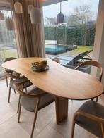 Mooi eiken tafel, Huis en Inrichting, Tafels | Eettafels, Ophalen, Eikenhout, 200 cm of meer, 50 tot 100 cm