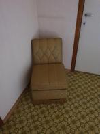 Te koop vintage zetel, Huis en Inrichting, Ophalen, Gebruikt, Eenpersoons, Minder dan 75 cm