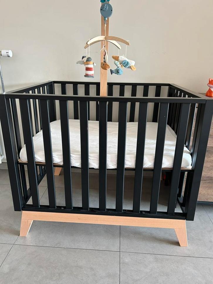 Park/Box Pericles zwart, Kinderen en Baby's, Babyparken, Gebruikt, Rechthoekig, In hoogte verstelbaar, Ophalen