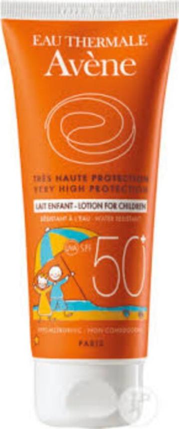avéne zonnemelk voor kinderen spf50+ beschikbaar voor biedingen