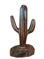 26 cm hoge houten cactus, Antiek en Kunst, Ophalen