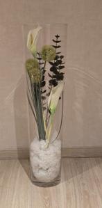 Vaas, Ophalen, Zo goed als nieuw, Glas, 50 tot 75 cm