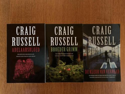 3 boeken van Craig Russell, Livres, Thrillers, Neuf, Enlèvement ou Envoi