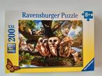 Puzzel ravensburger 200 xl schattige uilen, Ophalen of Verzenden, Meer dan 50 stukjes, Zo goed als nieuw, 6 jaar of ouder