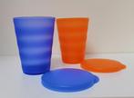Tupperware Gobelets « Classic2000 » 330 ml - Bleu & Orange, Maison & Meubles, Cuisine| Tupperware, Orange, Utilisé, Enlèvement ou Envoi
